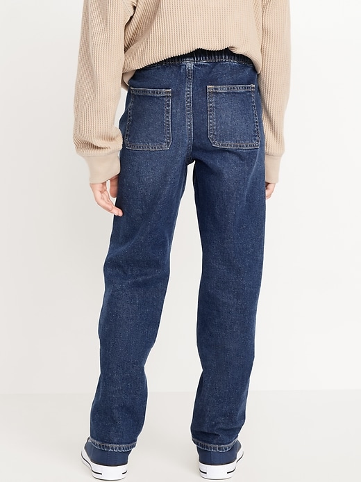 View large product image 2 of 4. Wow Pull-On Straight Leg Jeans for Boys