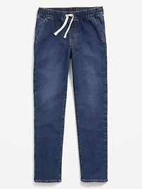 View large product image 4 of 4. Wow Pull-On Straight Leg Jeans for Boys