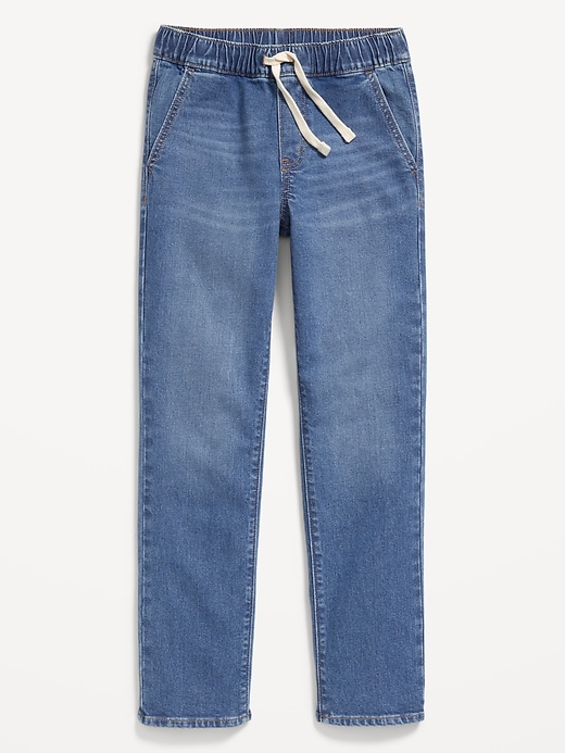 Image number 4 showing, Wow Pull-On Straight Leg Jeans for Boys