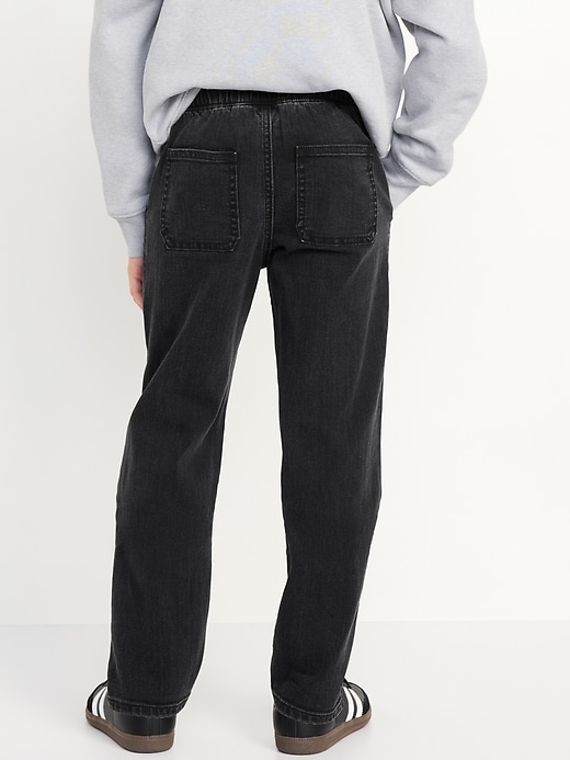 View large product image 2 of 6. Wow Pull-On Straight Leg Jeans for Boys