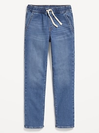 View large product image 4 of 4. Wow Pull-On Straight Leg Jeans for Boys