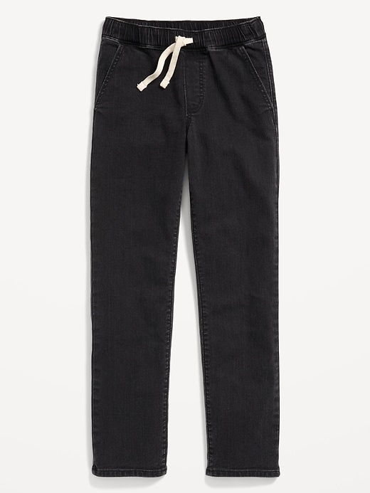 Image number 4 showing, Wow Pull-On Straight Leg Jeans for Boys