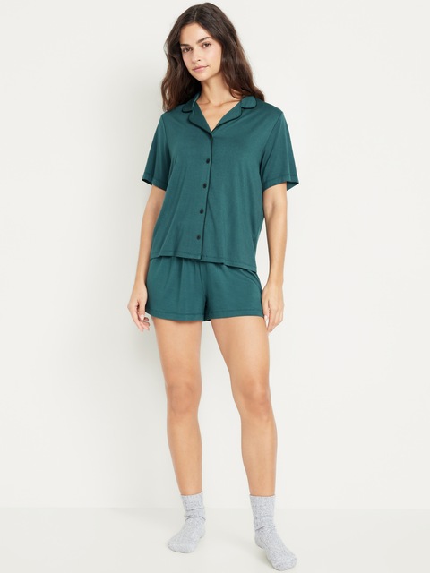Knit Jersey Pajama Short