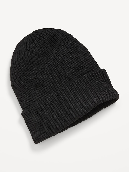 View large product image 1 of 1. Ribbed Beanie