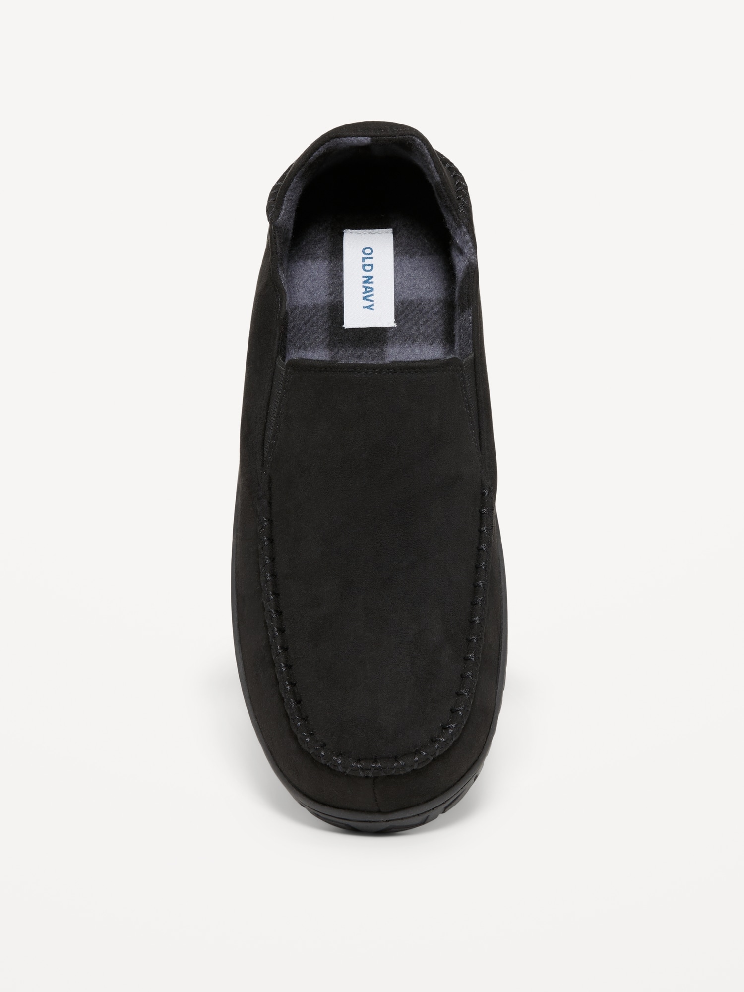 Faux-Suede Moccasin Slippers