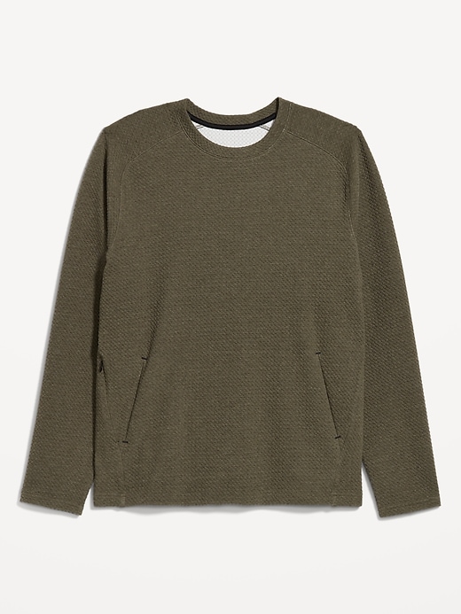 Image number 4 showing, Dynamic Fleece Textured Pullover