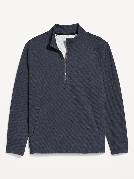 Image number 4 showing, Dynamic Fleece Textured Half Zip