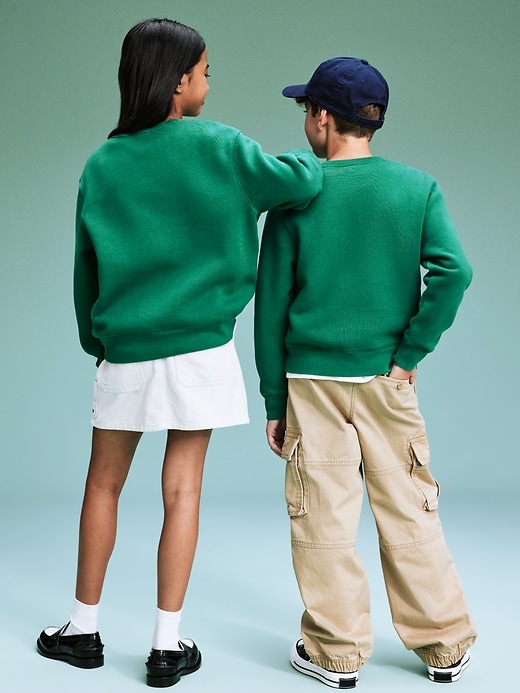 Image number 2 showing, '94 Gender-Neutral Logo-Graphic Sweatshirt for Kids