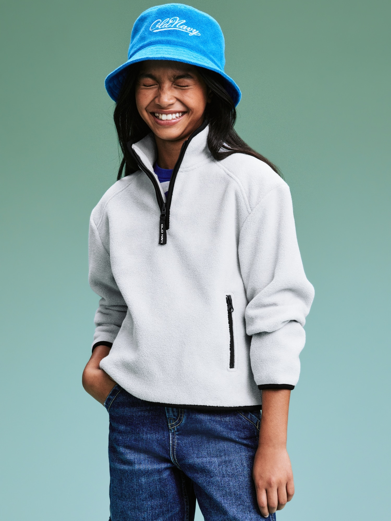 '94 Gender-Neutral Half-Zip Sweatshirt for Kids