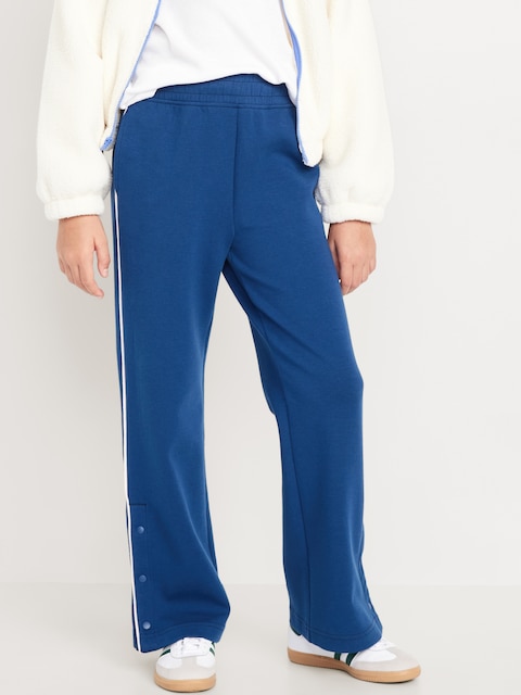 Pantalon de randonnée à taille haute en molleton dynamique pour Fille