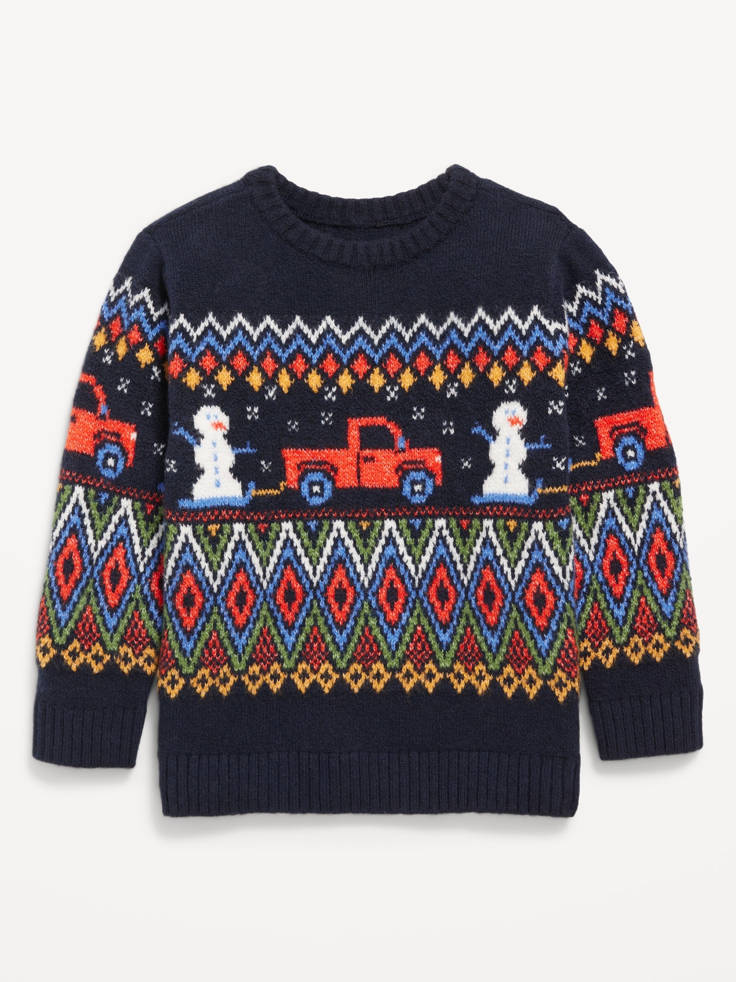 SoSoft Fair Isle Sweater for Toddler Boys