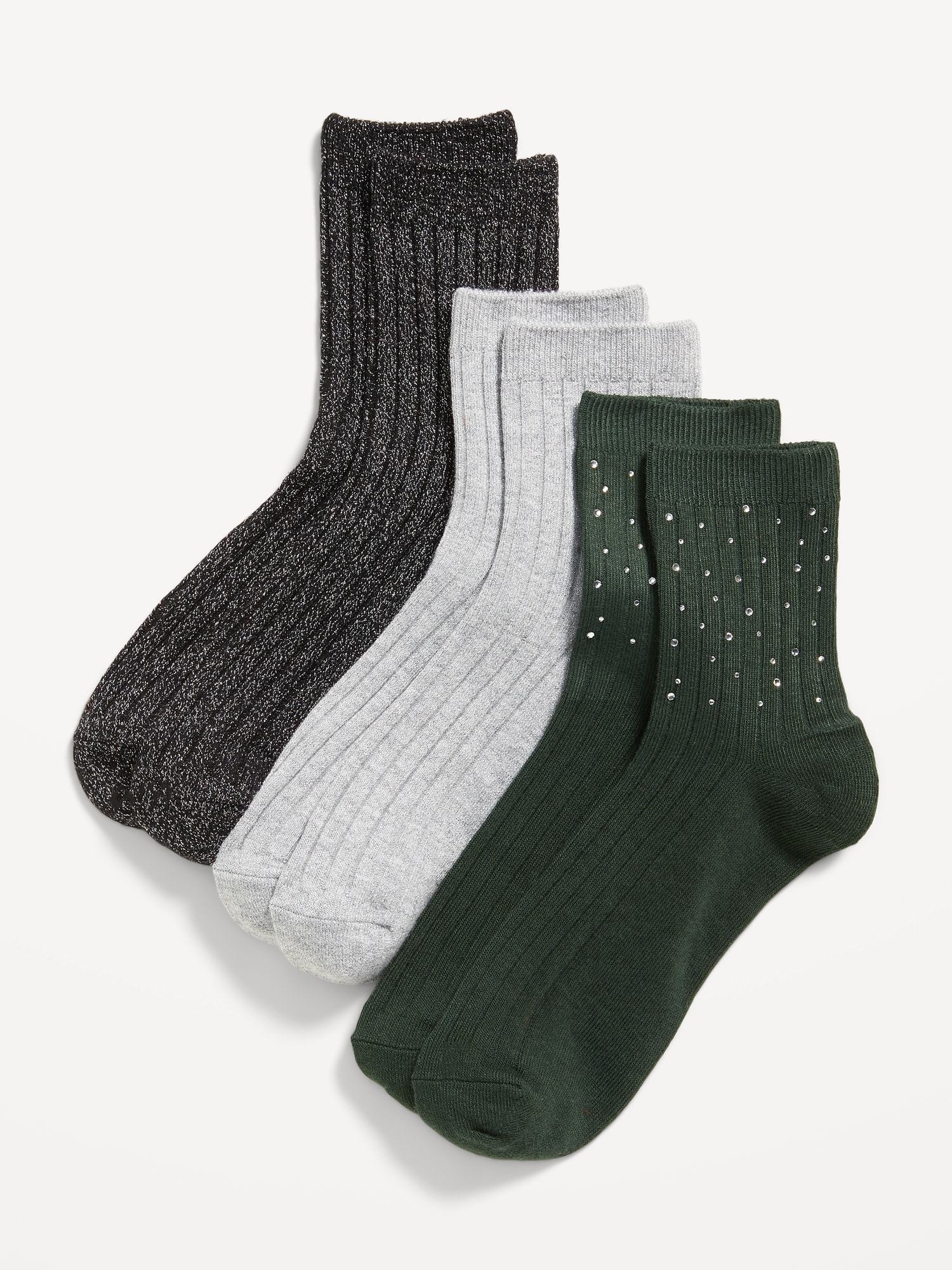 Chaussettes pour femme (paquet de 3 paires)