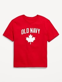 Image number 1 showing, Short-Sleeve Canada Logo-Graphic T-Shirt for Boys