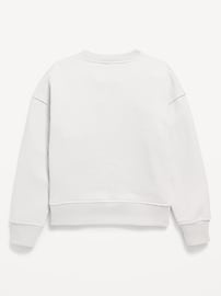 Image number 2 showing, Vintage Oversized Canada Logo-Graphic Sweatshirt for Girls