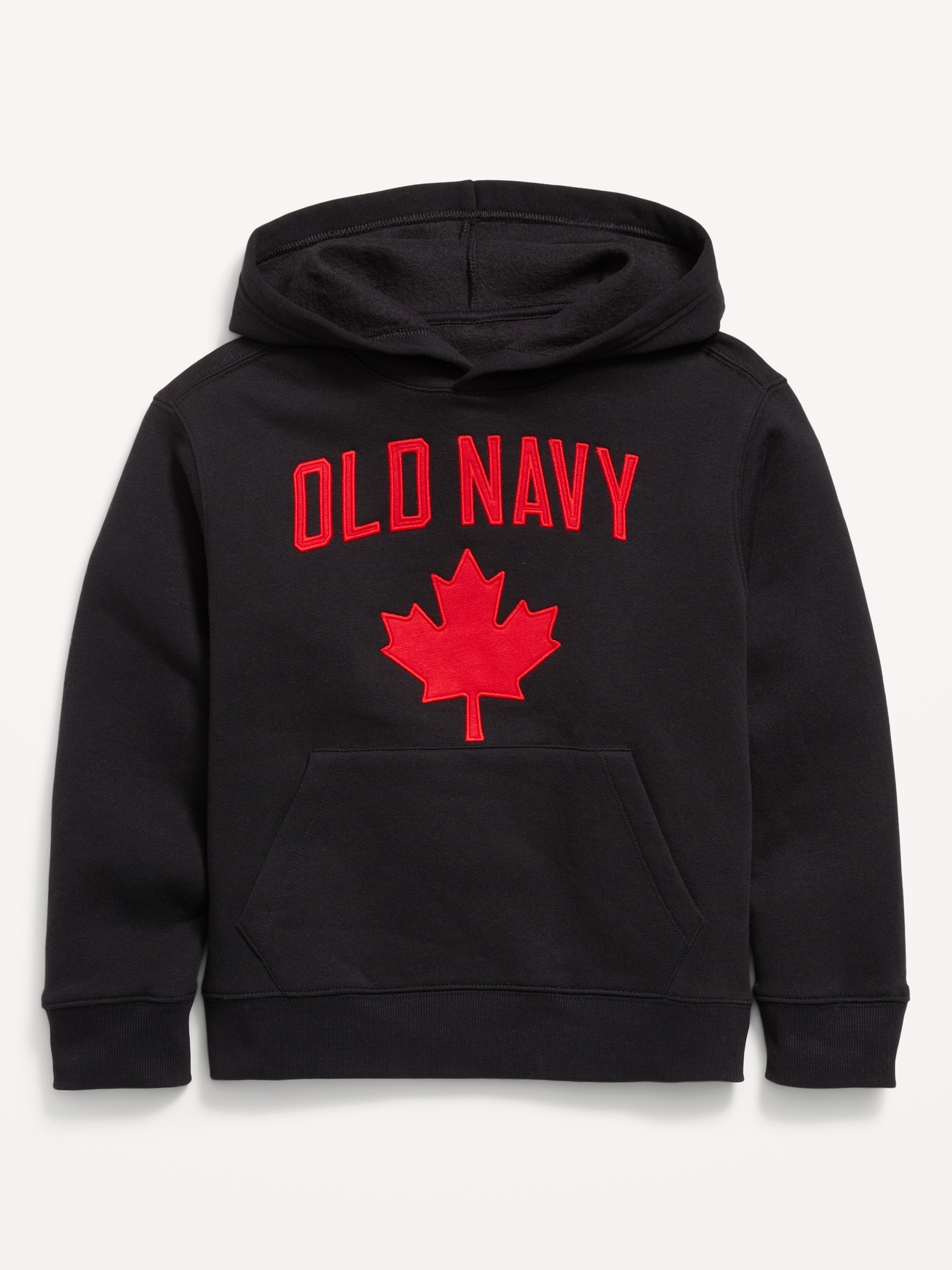 Loose Canada Logo-Graphic Pullover Hoodie for Boys