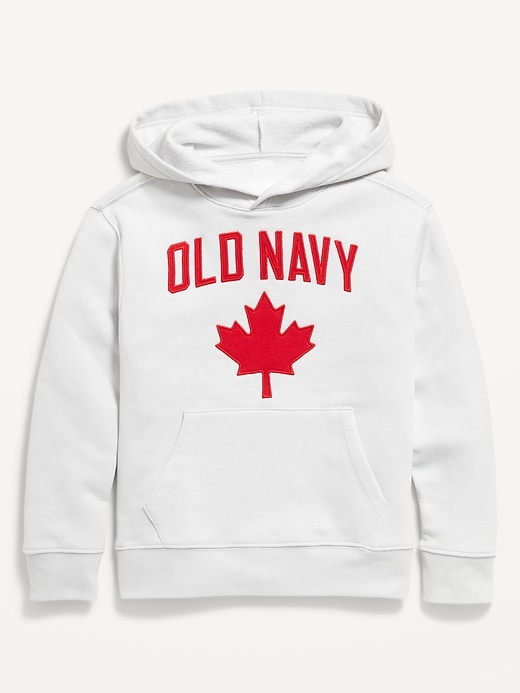 View large product image 1 of 2. Loose Canada Logo-Graphic Pullover Hoodie for Boys