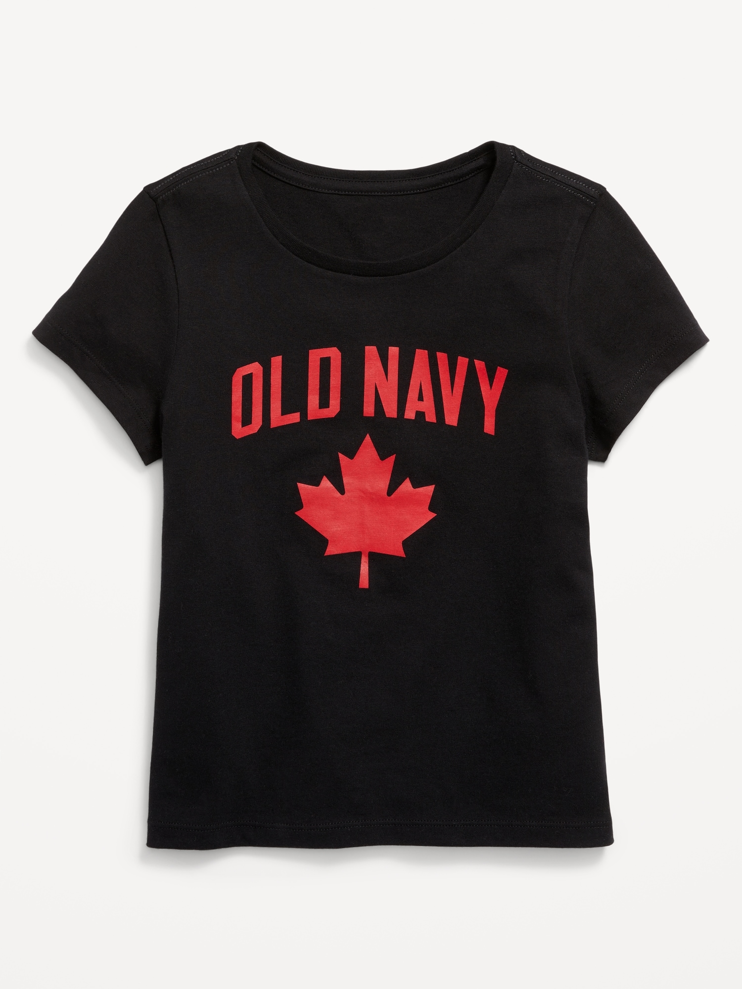 Short-Sleeve Canada Logo-Graphic T-Shirt for Girls