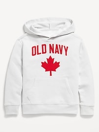Image number 1 showing, Loose Canada Logo-Graphic Pullover Hoodie for Boys