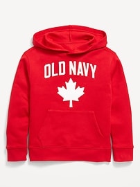 Image number 1 showing, Loose Canada Logo-Graphic Pullover Hoodie for Boys