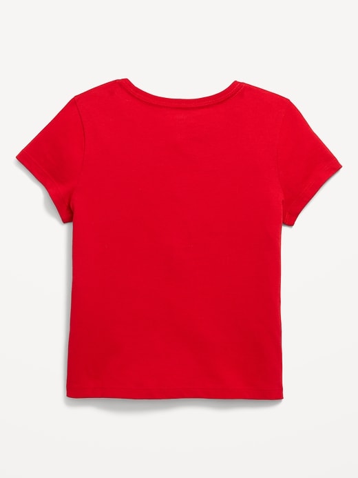 Voir une image plus grande du produit 2 de 2. T-shirt à manches courtes à logo Canada imprimé pour Fille