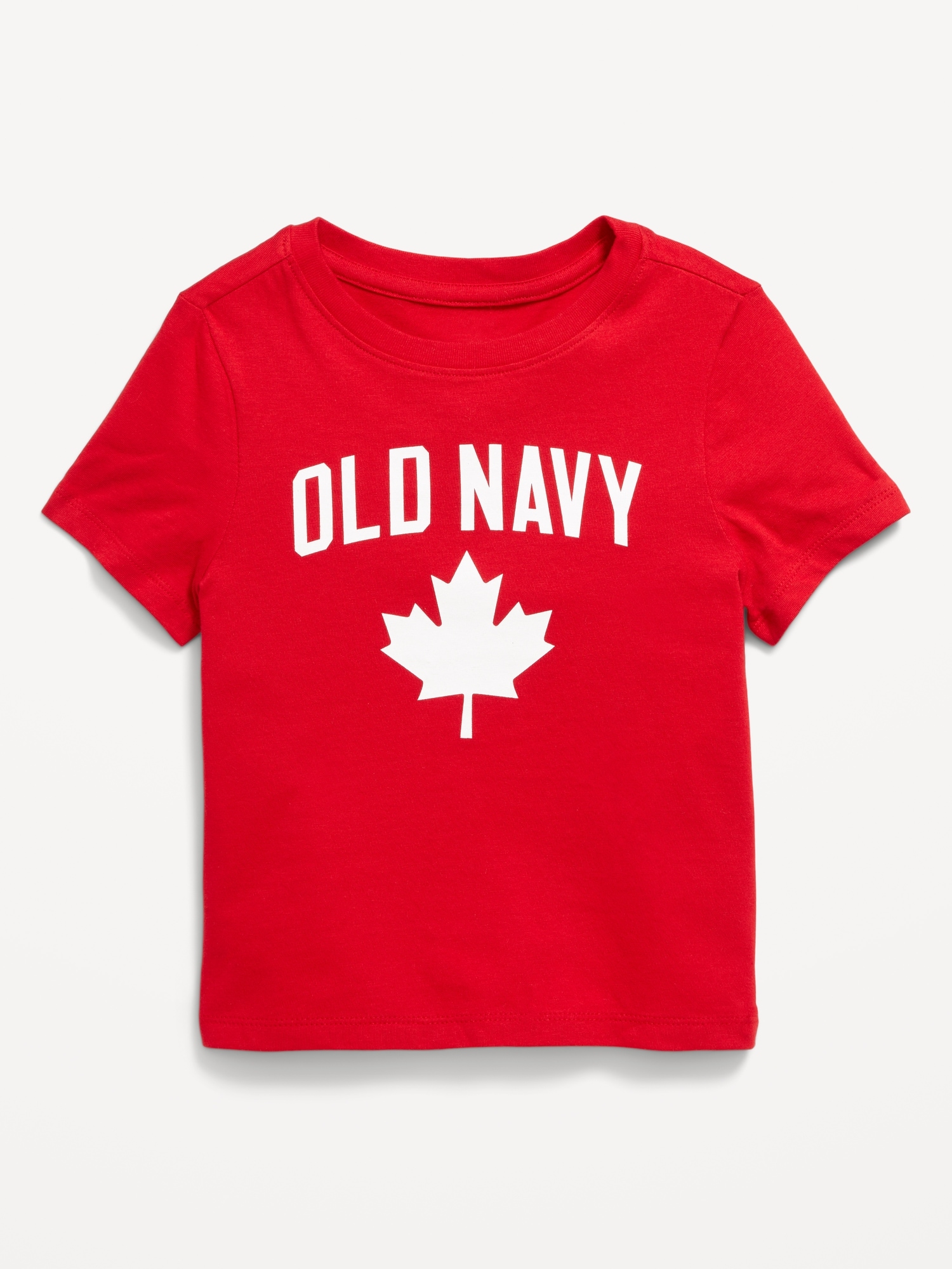 Unisex Short-Sleeve Canada Logo-Graphic T-Shirt for Toddler