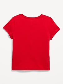 L'image numéro 2 présente T-shirt à manches courtes à logo Canada imprimé pour Fille