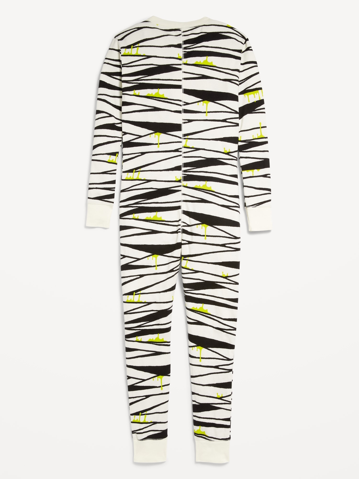 Printed Gender-Neutral Snug-Fit Pajama One-Piece for Kids