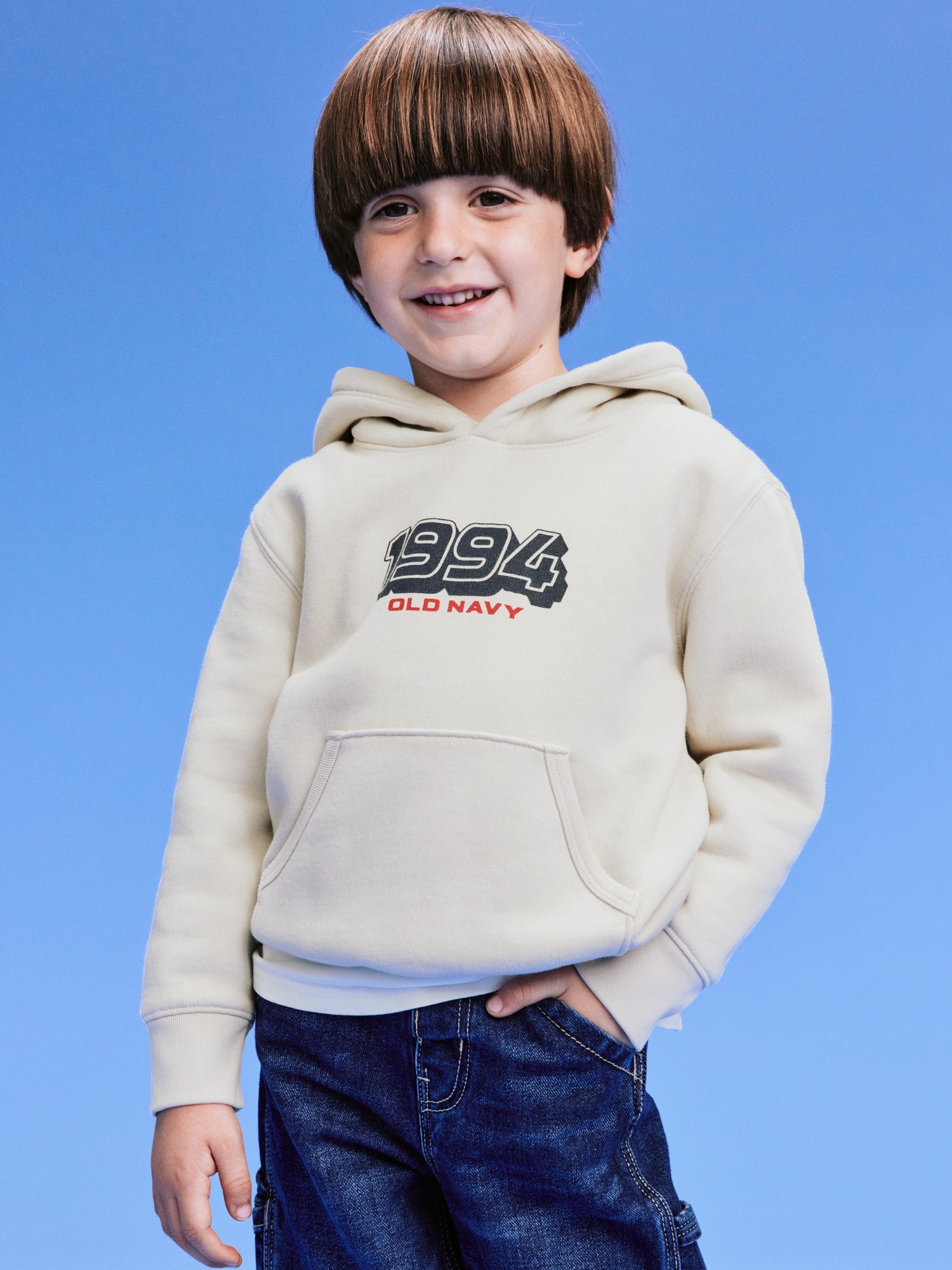 '94 Unisex Logo-Graphic Hoodie for Toddler