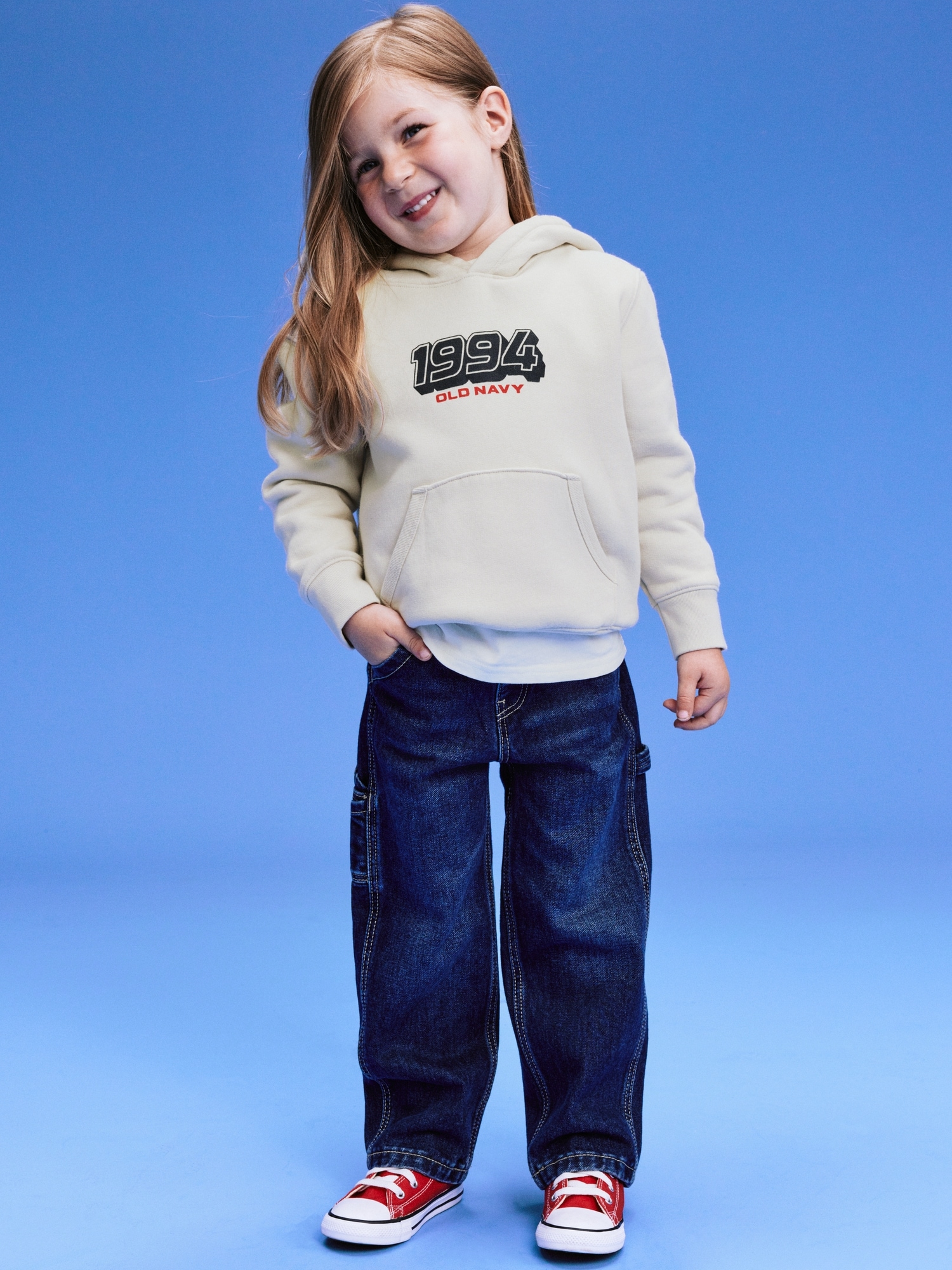 '94 Unisex Logo-Graphic Hoodie for Toddler