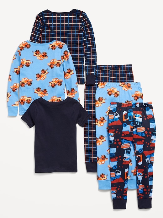 View large product image 2 of 3. Snug-Fit Pajama 6-Piece Set for Toddler &amp; Baby