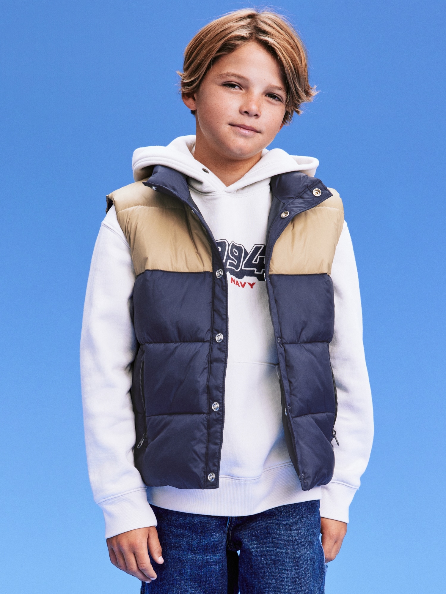 '94 Quilted Puffer Vest for Boys