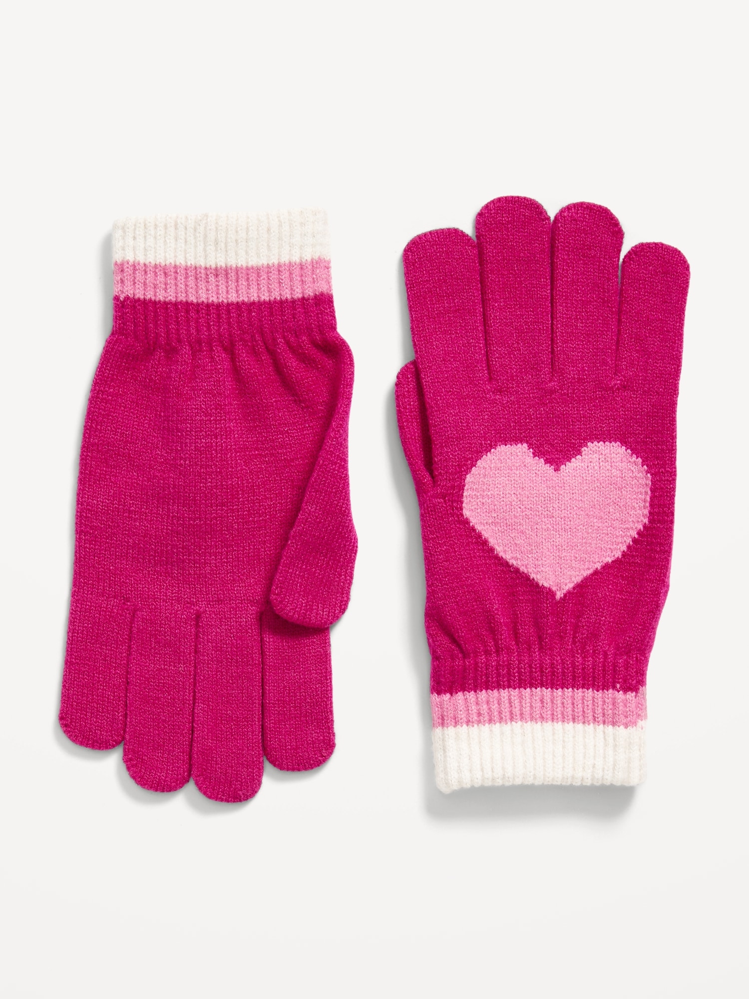 Knit Gloves for Girls