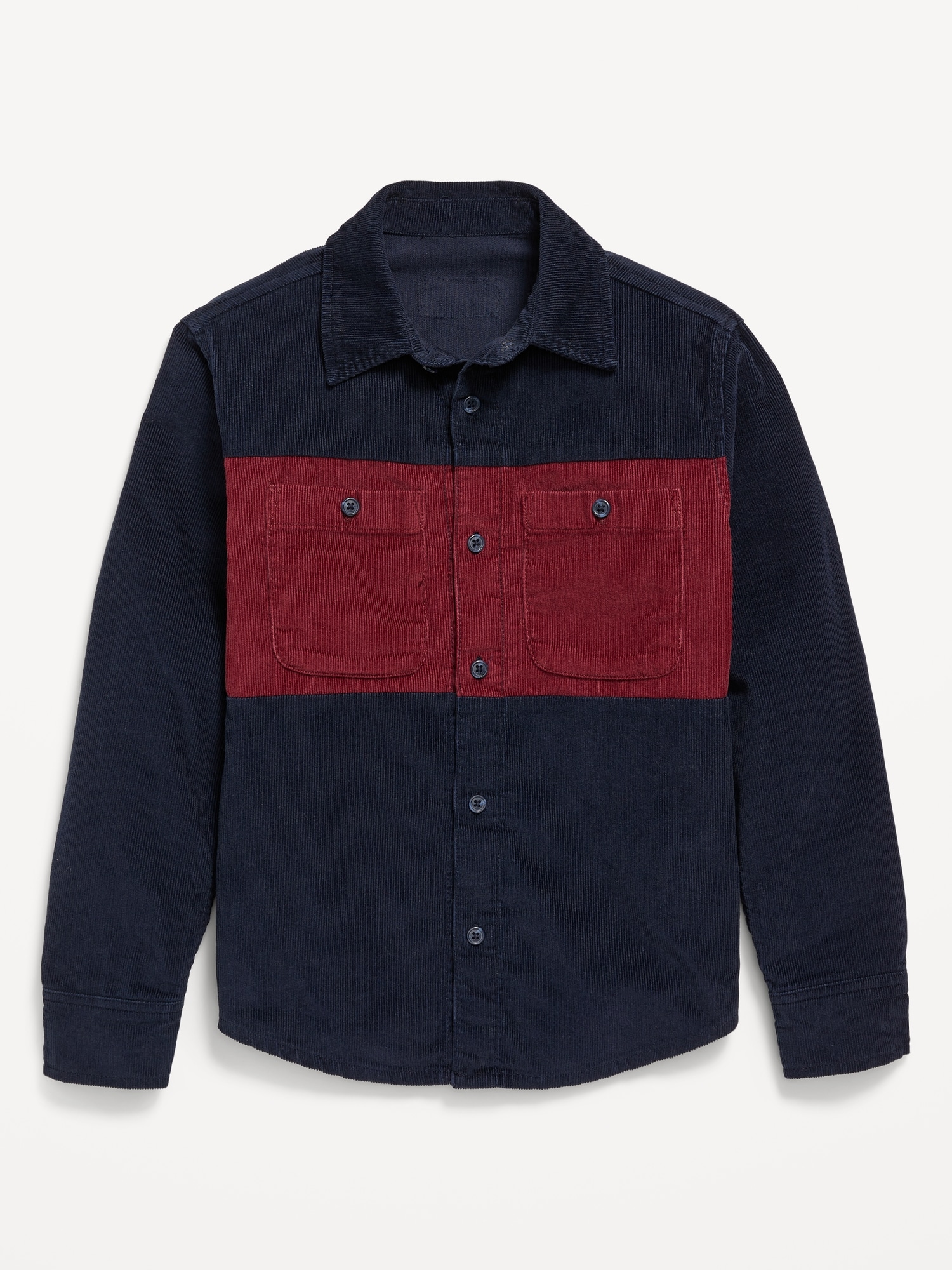 Long-Sleeve Corduroy Shirt for Boys