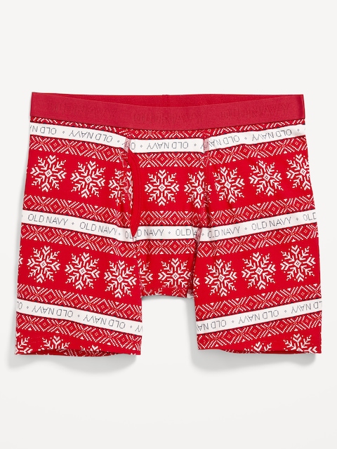 Printed Boxer Briefs -- 6.25-inch inseam