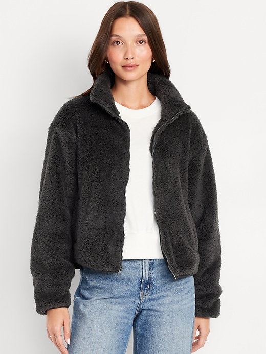 Image number 1 showing, Sherpa Zip Jacket