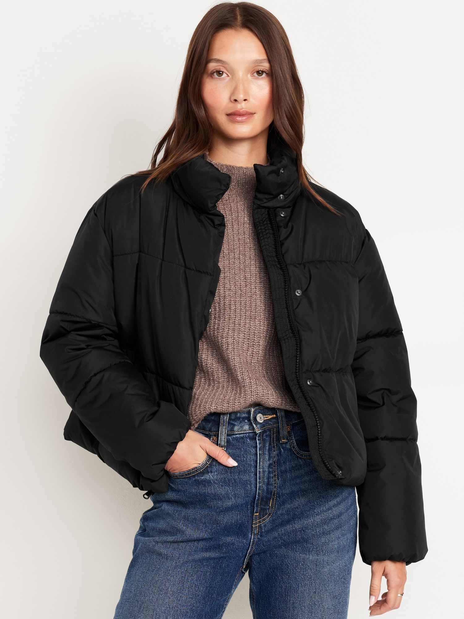 Quilted Puffer Jacket Old Navy