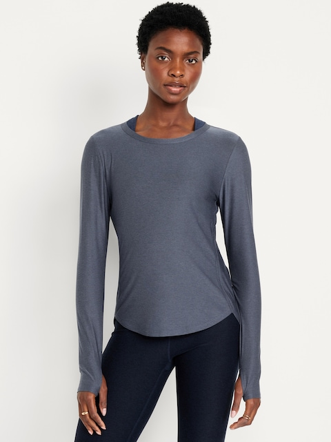 CloudMotion Base Layer Top - Dusk Navy