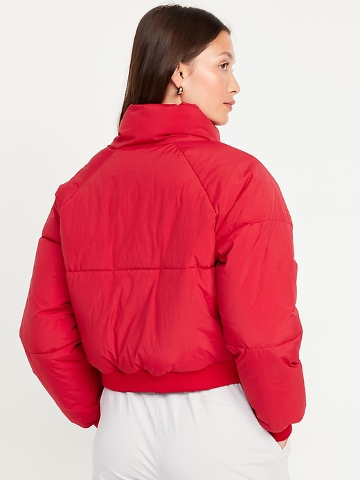 Image number 2 showing, Oversized Crop Puffer Jacket