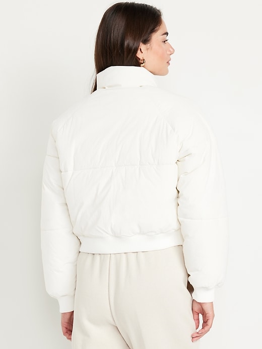 Image number 2 showing, Oversized Crop Puffer Jacket