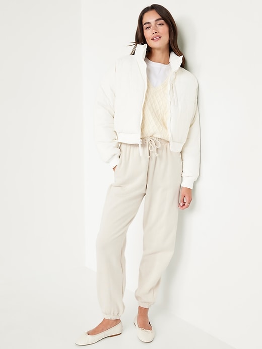 Image number 3 showing, Oversized Crop Puffer Jacket