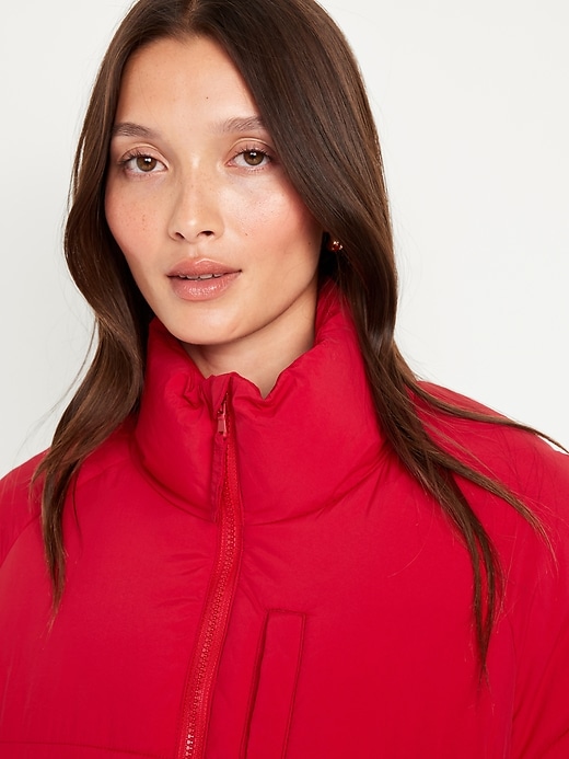 Image number 4 showing, Oversized Crop Puffer Jacket