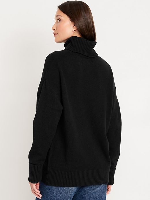 Image number 2 showing, SoSoft Turtleneck Tunic Sweater