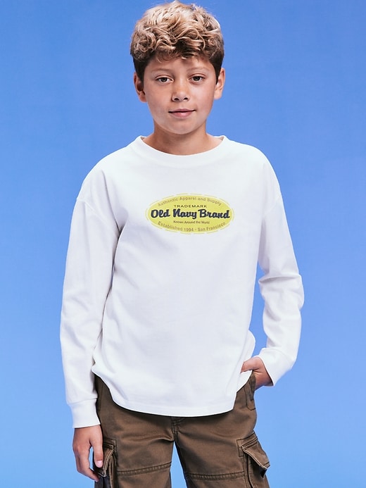 Image number 4 showing, '94 Gender-Neutral Logo-Graphic T-Shirt for Kids