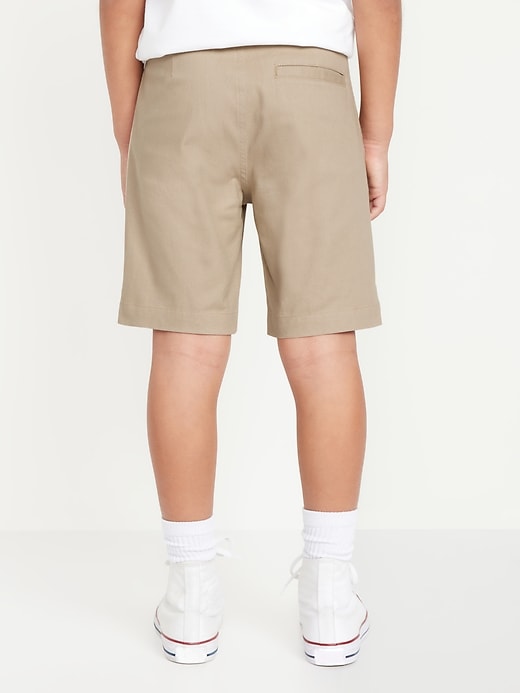 View large product image 2 of 4. Twill School Uniform Shorts for Boys (At Knee)