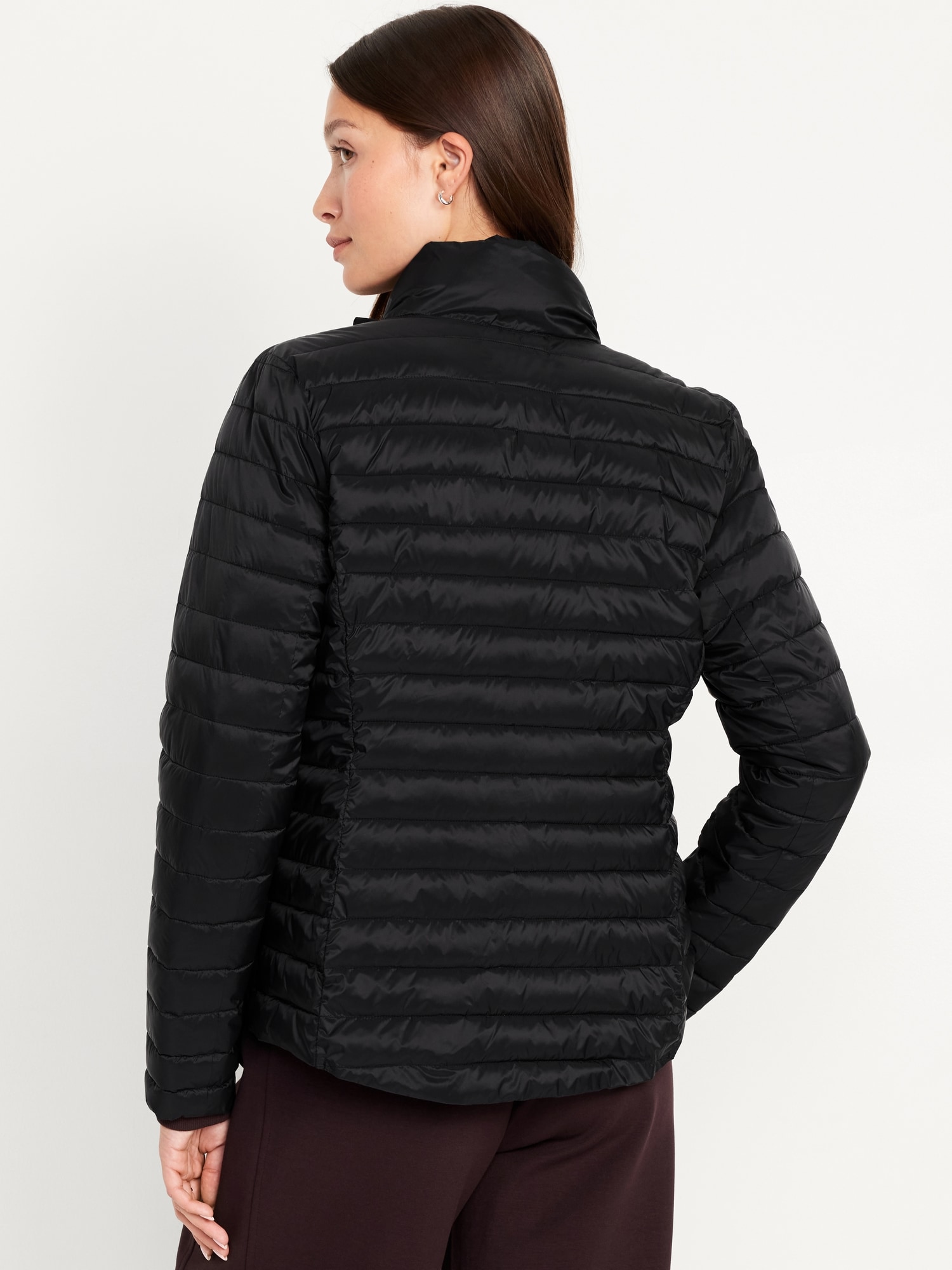 Water-Resistant Narrow-Channel Puffer Jacket