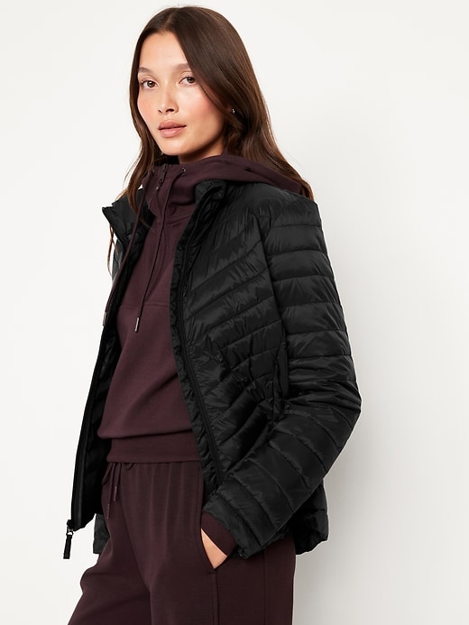 Image number 8 showing, Water-Resistant Narrow-Channel Puffer Jacket