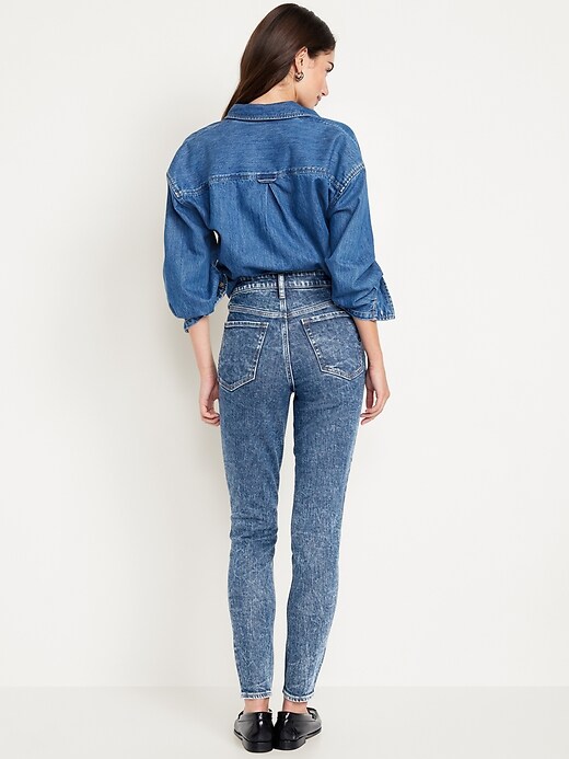Image number 3 showing, High-Waisted OG Straight Ankle Jeans