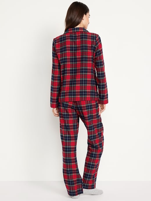 Image number 2 showing, Flannel Pajama Set for Women