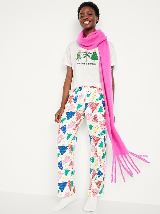 Image number 3 showing, Matching Holiday-Graphic T-Shirt for Women