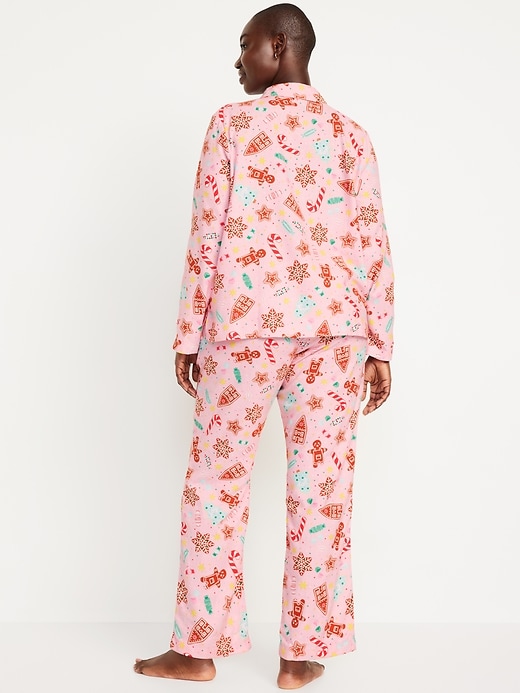 Image number 6 showing, Flannel Pajama Set for Women